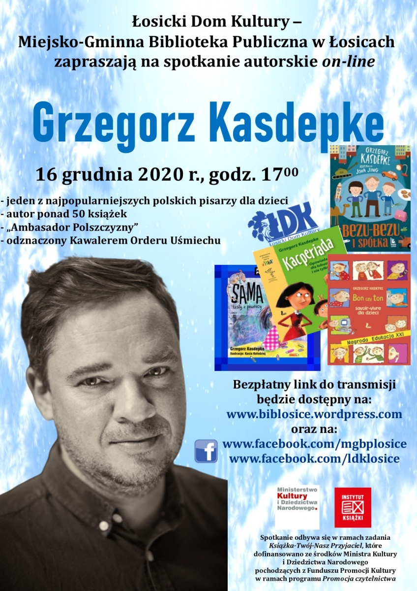 Spotkanie autorskie w z Grzegorzem Kasdepke