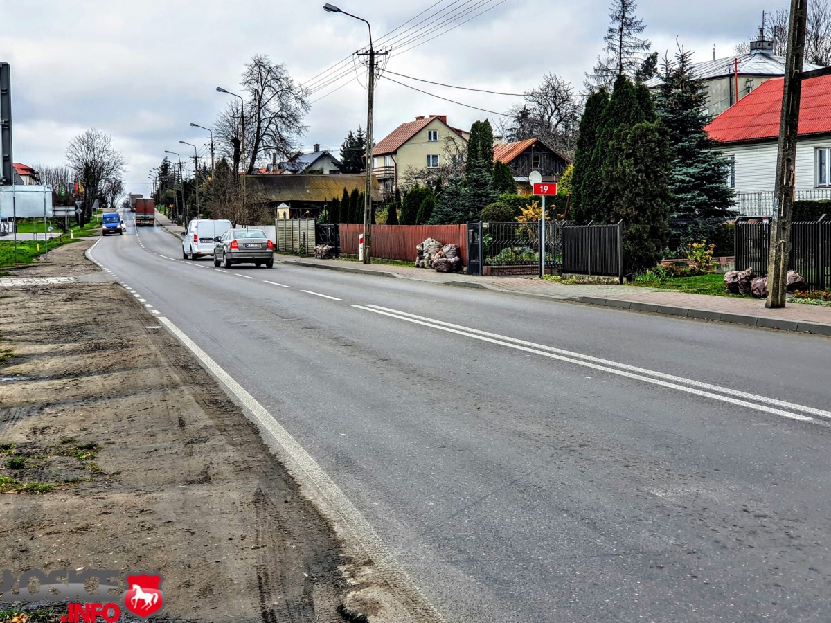 Będzie chodnik dla pieszych i szerszy pas dla aut