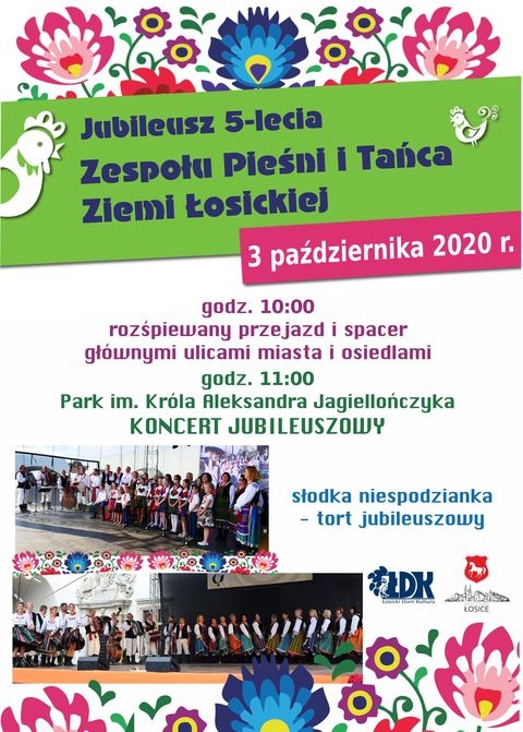 Jubileusz Zespołu Pieśni i Tańca Ziemi łosickiej