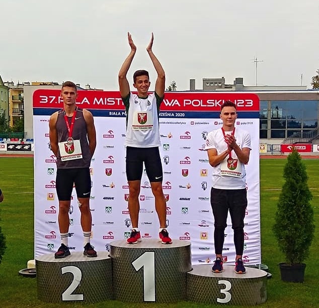 Bartek Leszczuk złotym medalistą Młodzieżowych Mistrzostw Polski U23 w Trójskoku