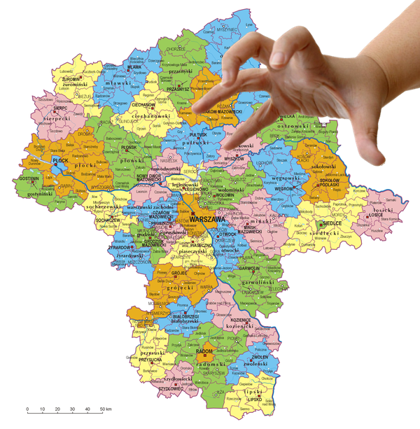 Są plany dotyczące podziału Mazowsza