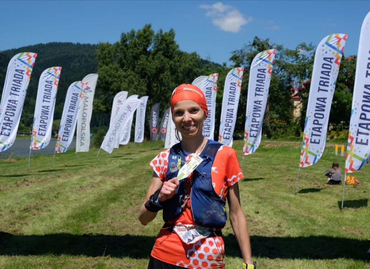 Królowa Etapowej Triady Super Ultra w Krościenku nad Dunajcem - Agnieszka Markiewicz