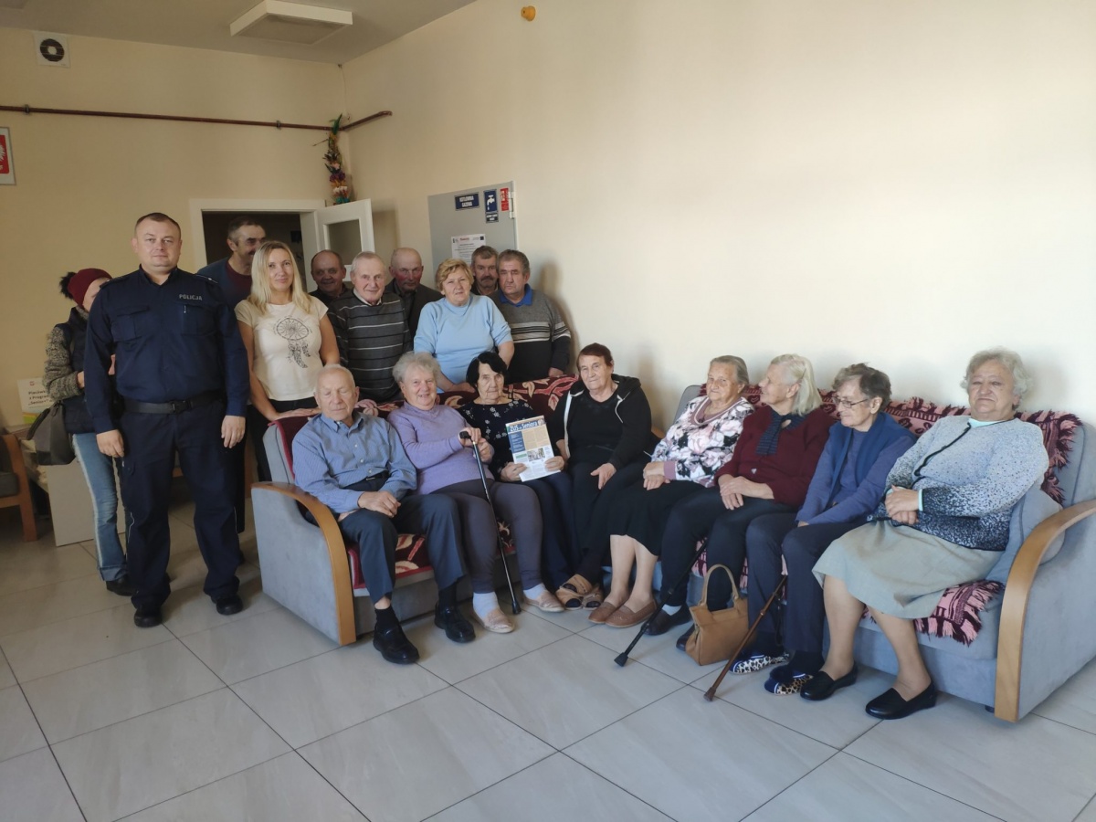 Zadbali o bezpieczeństwo seniorów