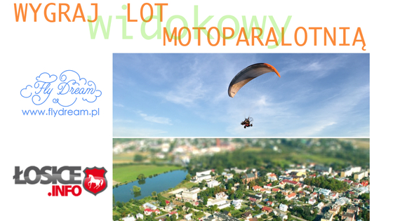 Wygraj voucher na lot motoparalotnią