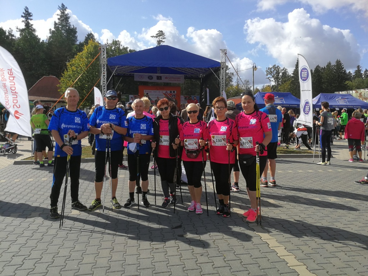 Marian Czmoch najlepszym zawodnikiem z Łosic startującym X sezonie Pucharu Polski Nordic Walking