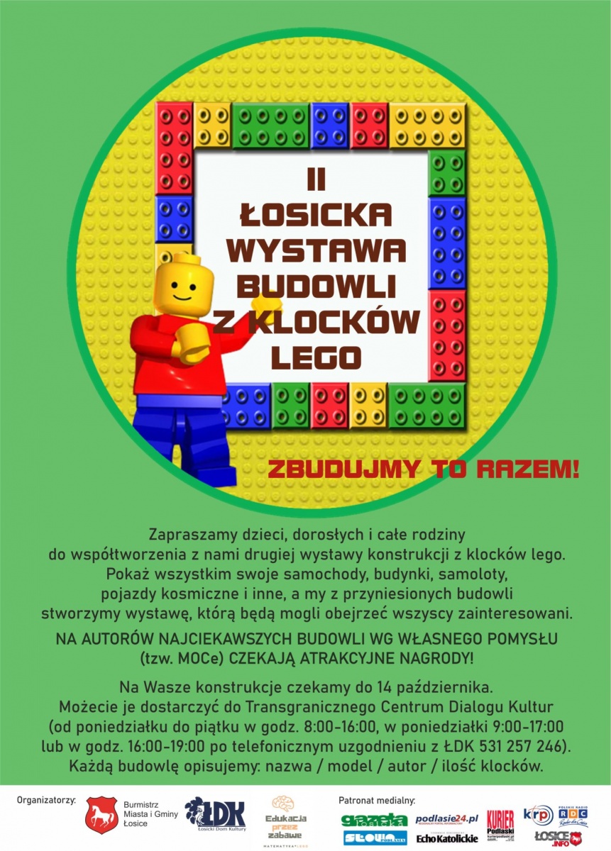 II Łosicka Wystawa Budowli z Klocków Lego