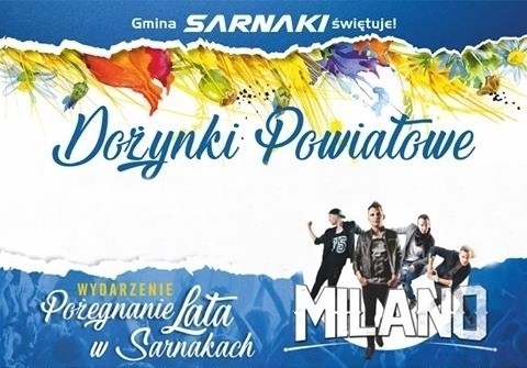 Dożynki powiatowe i Pożegnanie Lata w Sarnakiach