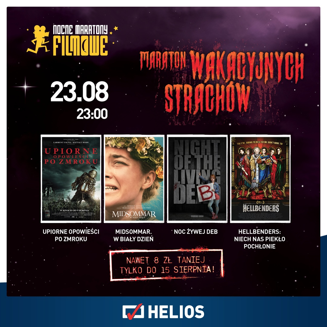Maraton wakacyjnych strachów - wygraj bilety