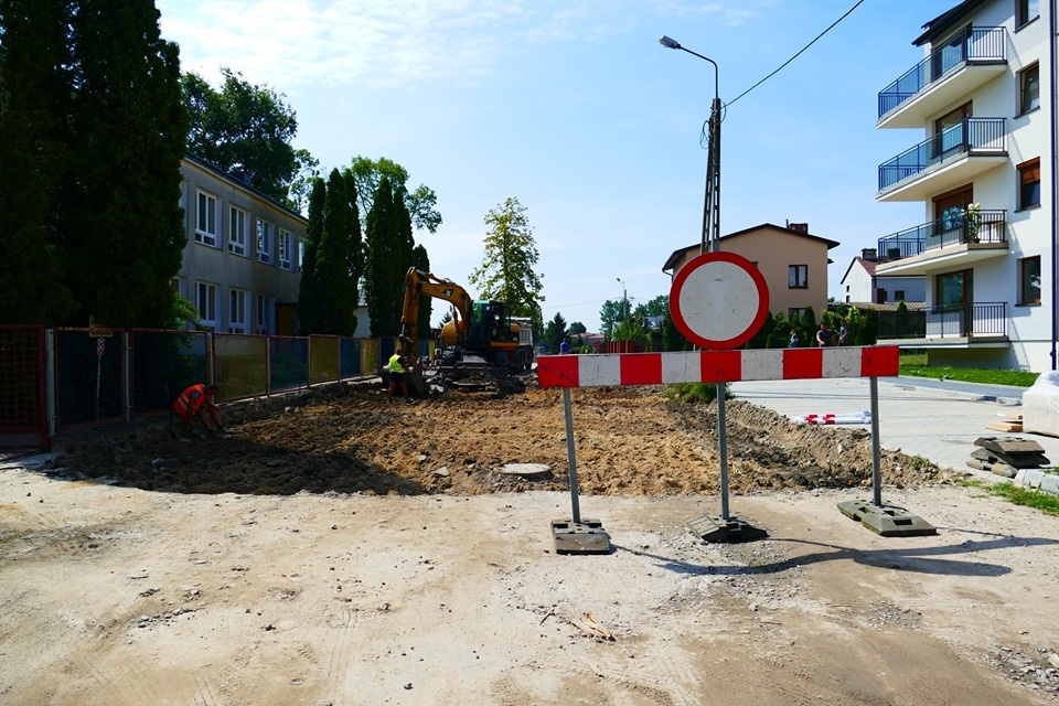 Remont na ul. św Stanisława