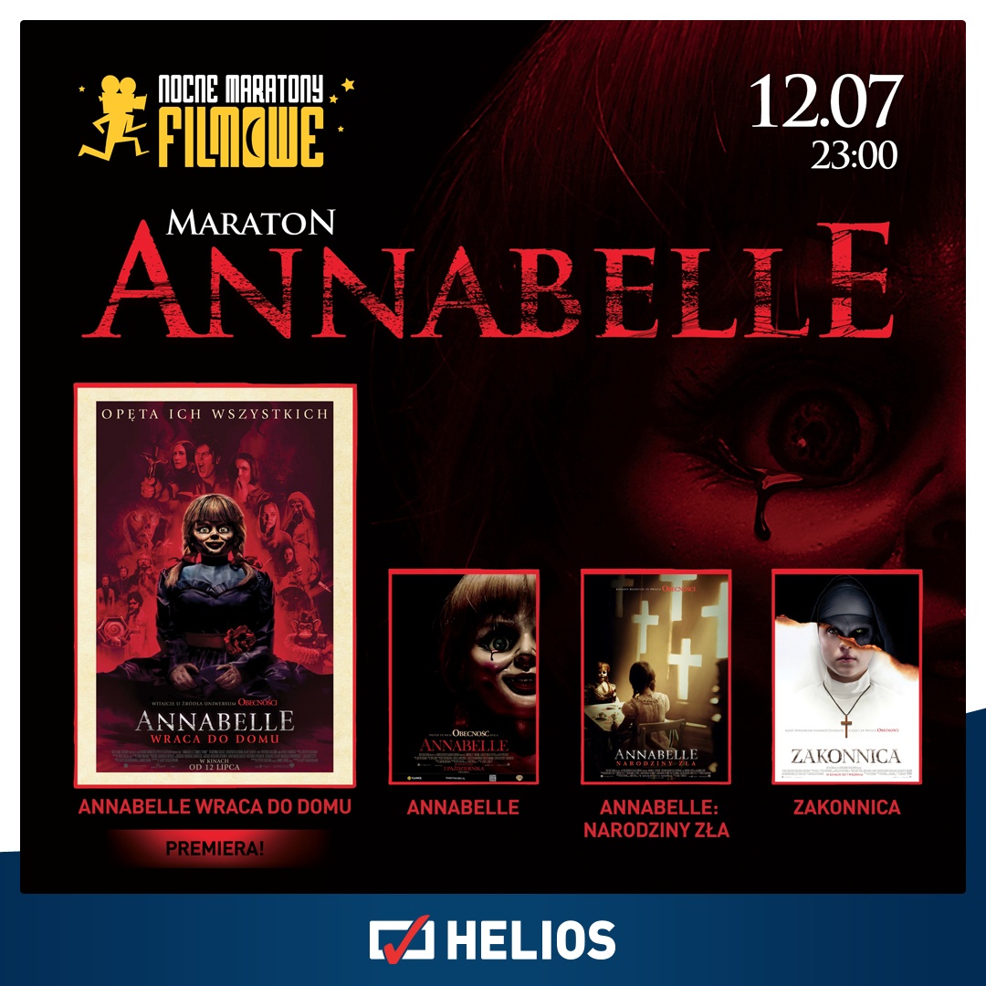 Maraton Annabelle - wygraj bilety