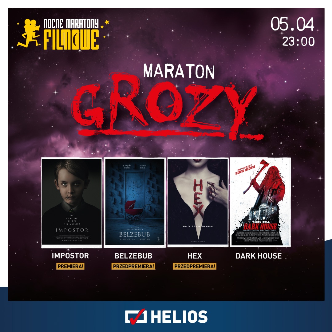 Maraton Grozy - wygraj bilety