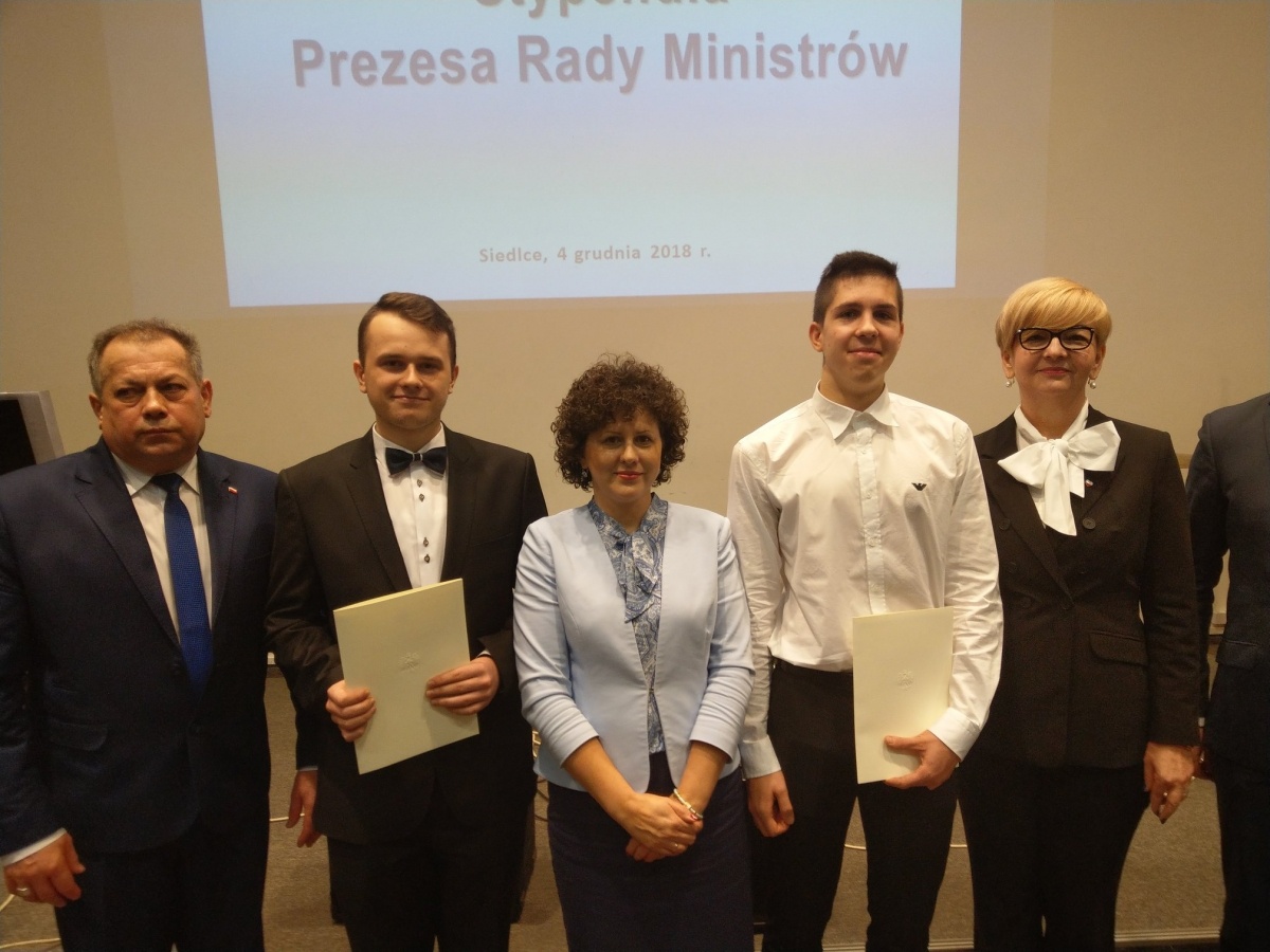 Mateusz Olizaruk i Patryk Semeniuk stypendystami Prezesa Rady Ministrów