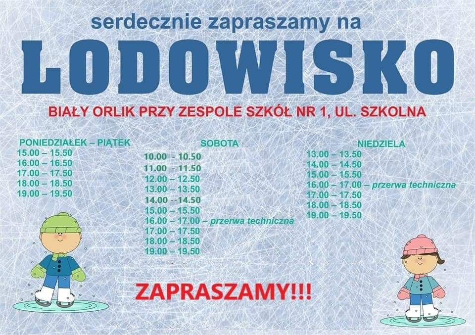Zapraszamy na lodowisko