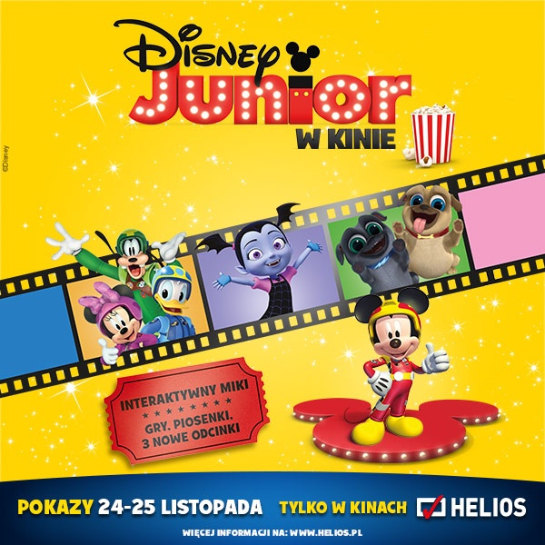 Disney Junior w Kinie - wygraj bilety