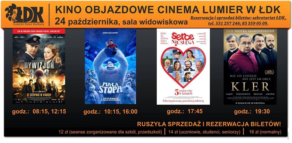 Kino Objazdowe w Łosicach