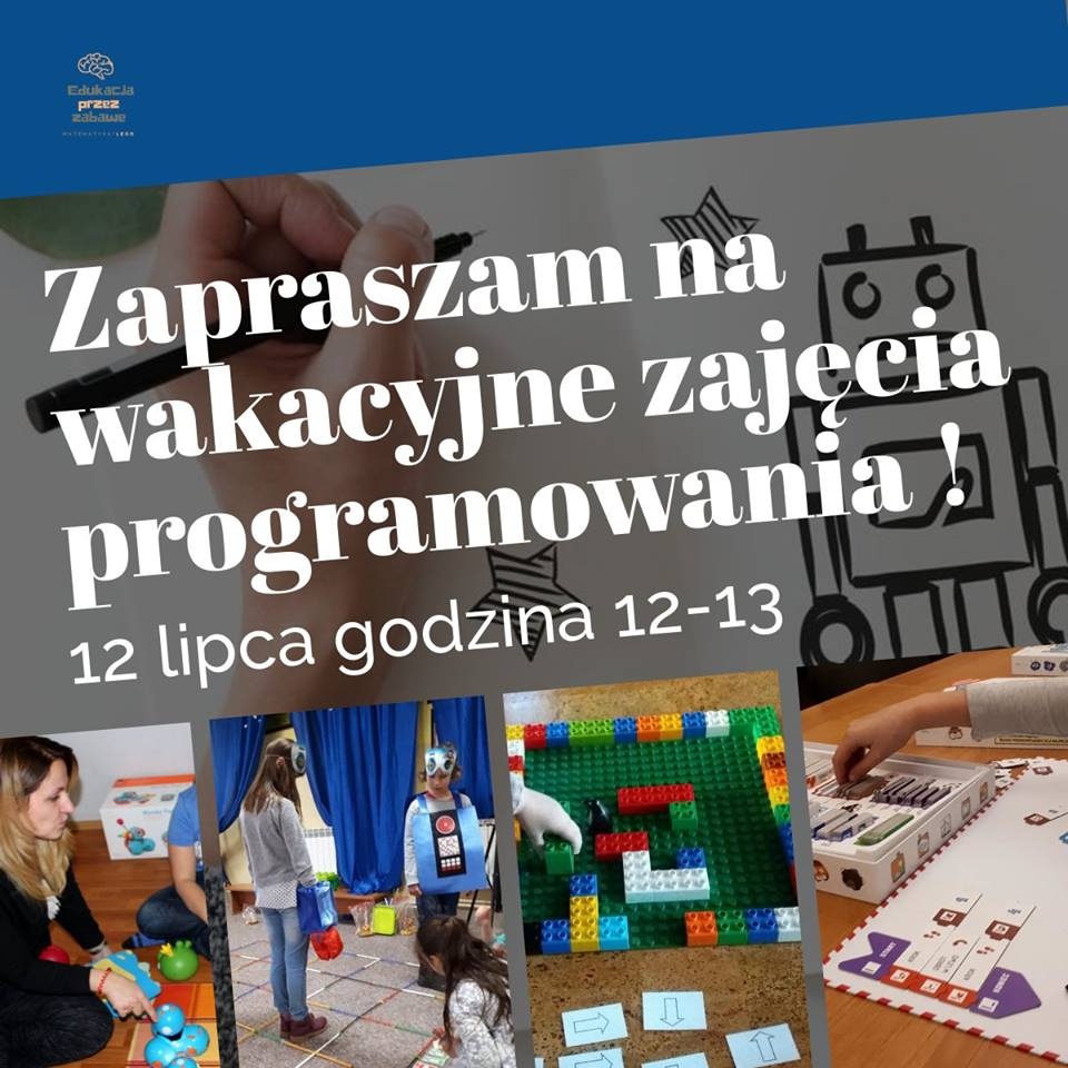 Wakacyjne zajęcia programowania