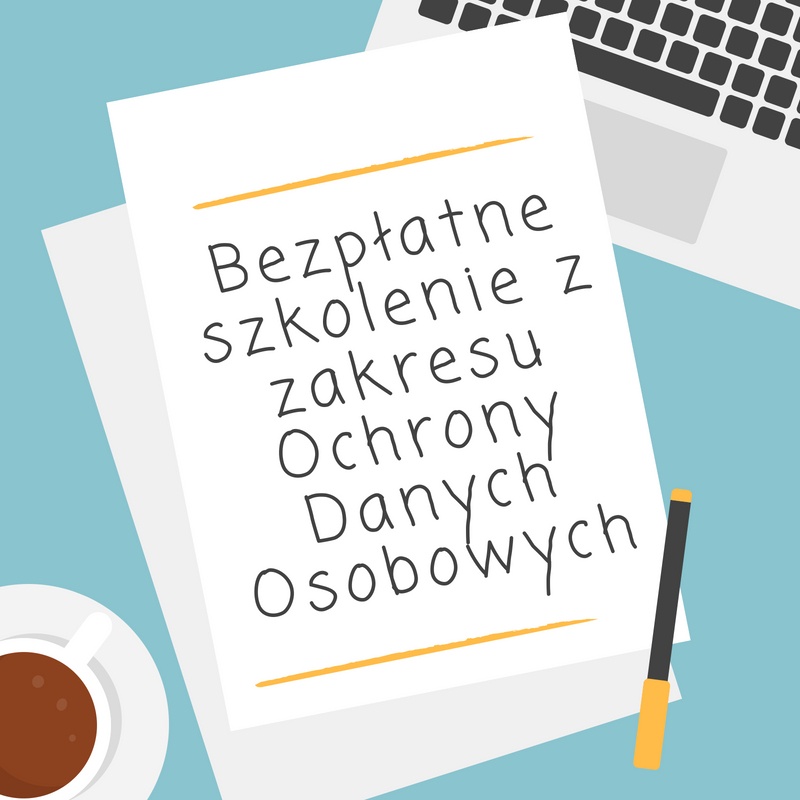 Bezpłatne szkolenie z zakresu Ochrony Danych Osobowych