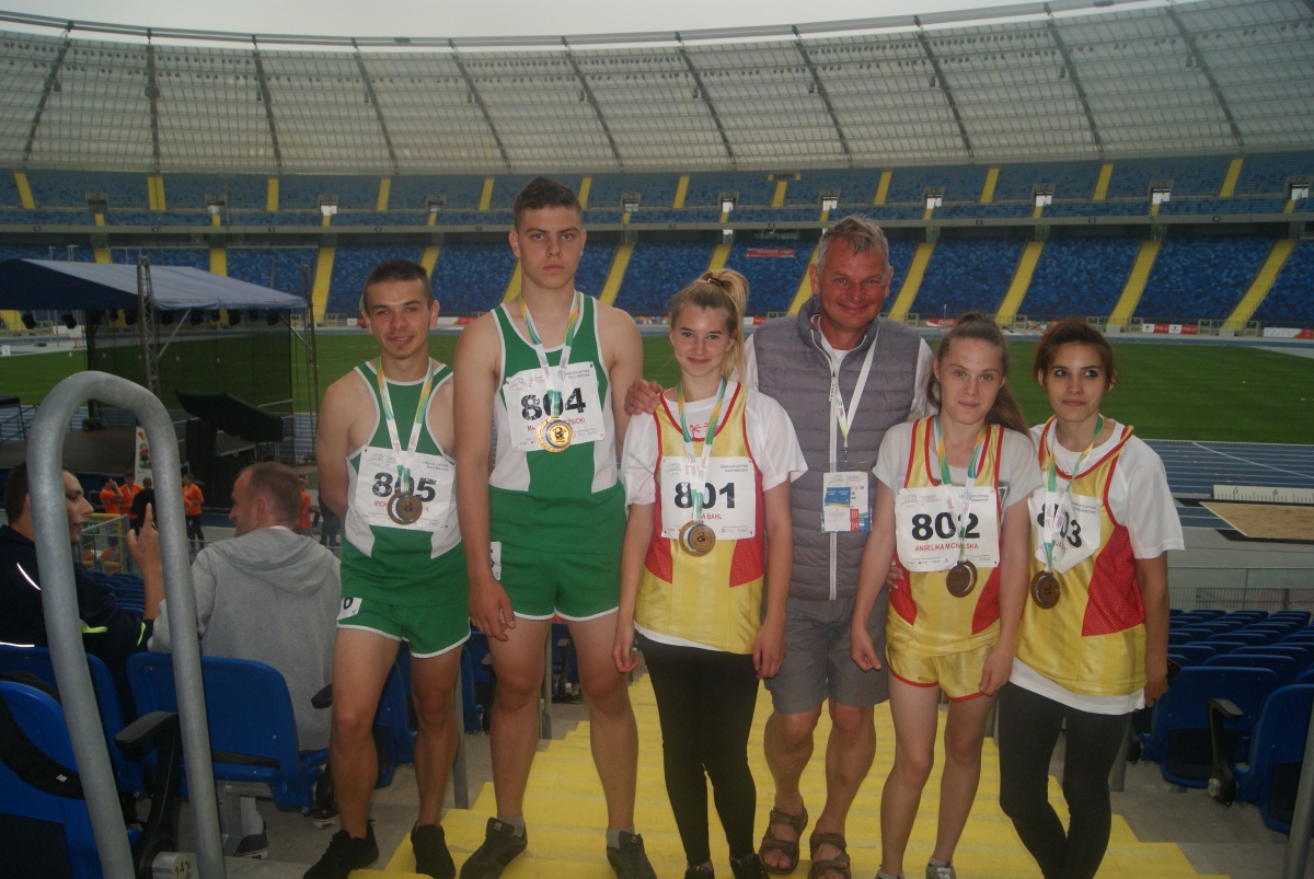 Medale dla uczniów OSW Łosice w Letnich Ogólnopolskich Igrzyskach Olimpiad Specjalnych