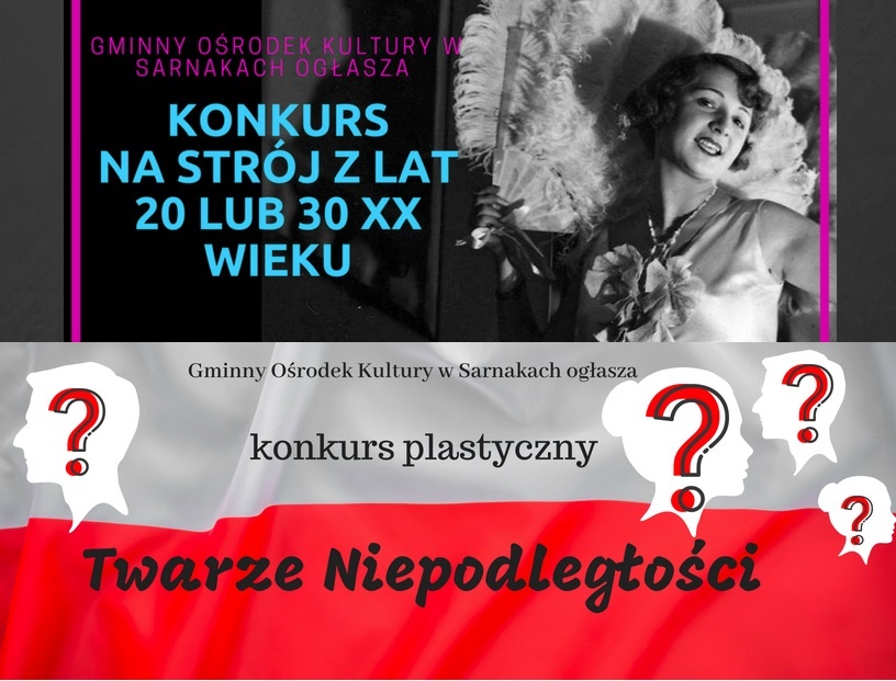 Konkursy w GOK Sarnaki