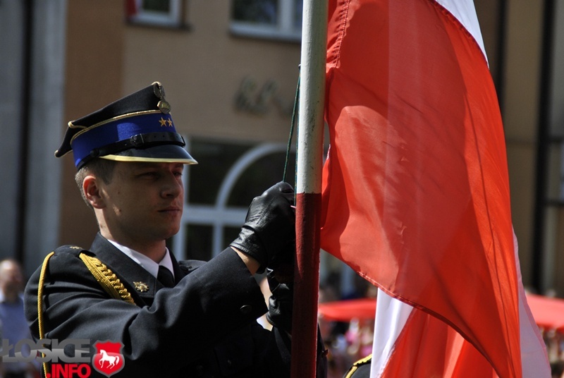 Rocznica uchwalenia Konstytucji 3 Maja - obchody w Łosicach