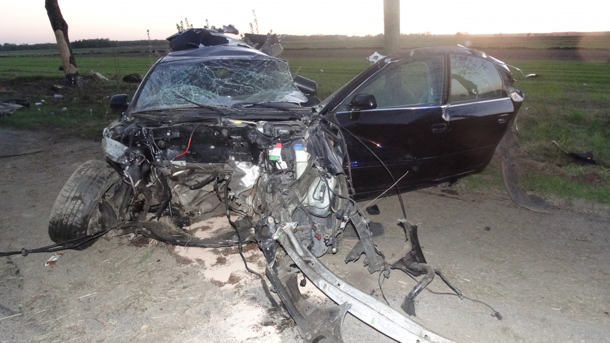 Wypadek śmiertelny na trasie Olszanka - Próchenki