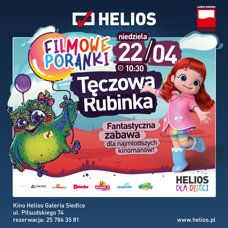 Filmowe Poranki dla dzieci - wygraj bilety