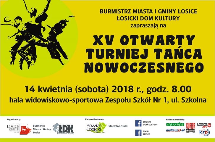XV Otwarty Turniej Tańca Nowoczesnego