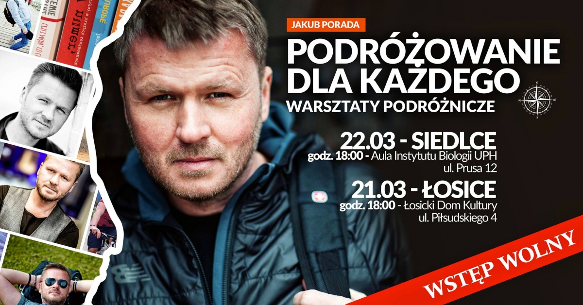 Podróżowanie dla każdego - XXX spotkanie z cyklu VITOexTrEAM z Jakubem Poradą