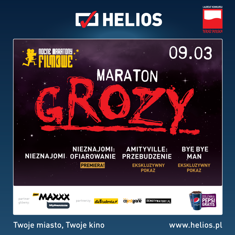 Maraton grozy - wygraj bilety