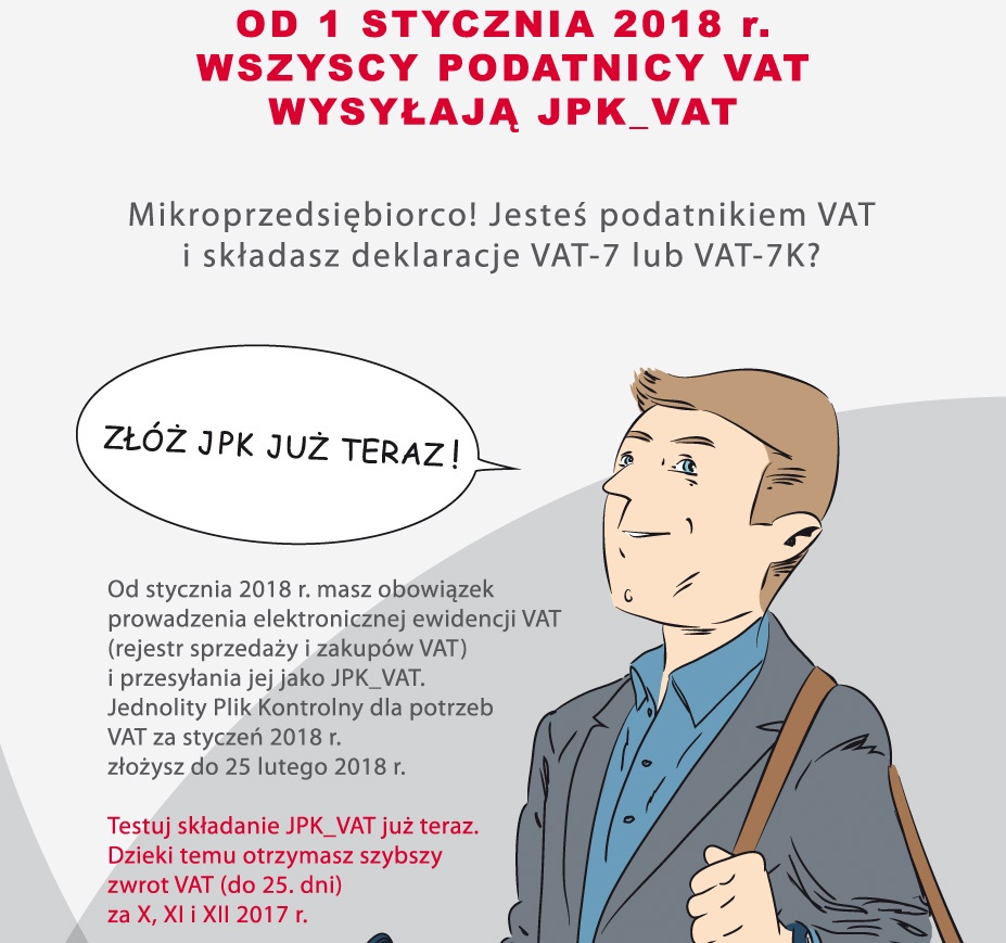 JPK VAT obowiązkowy dla przedsiębiorców