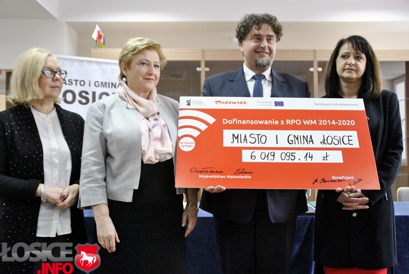 Umowa podpisana! 6 mln zł dla Łosic