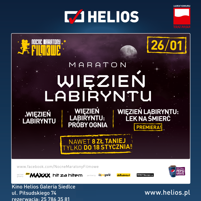 Maraton „Więzień labiryntu
