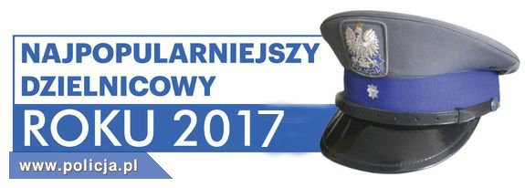Najpopularniejszy Dzielnicowy roku 2017