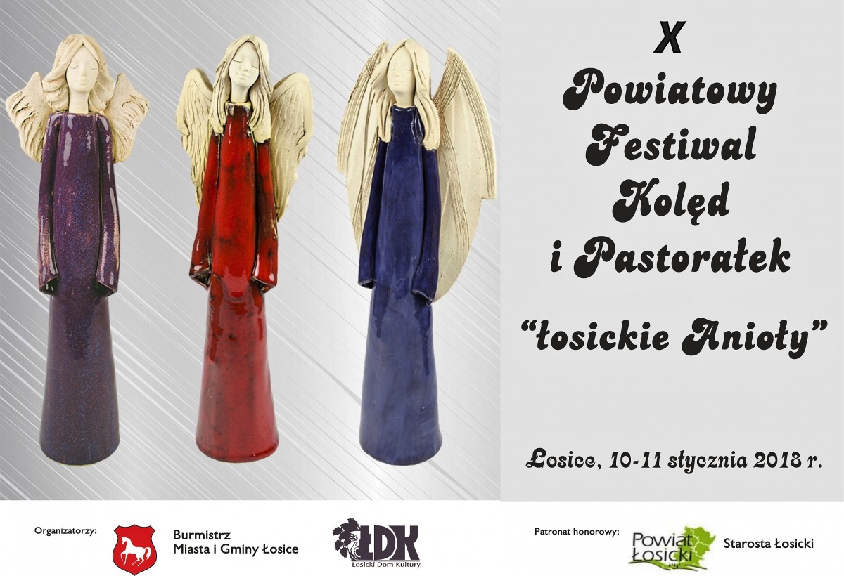 X Powiatowy Festiwal Kolęd i Pastorałek „łosickie Anioły”