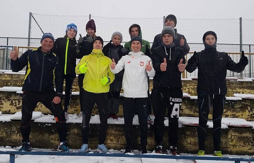 TRENING I SPOTKANIE Z MISTRZEM POLSKI W MARATONIE (29 XI 2017 r.)