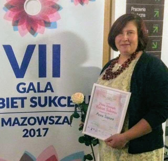 Laureatka Mazowieckiej Gali Kobiet Sukcesu