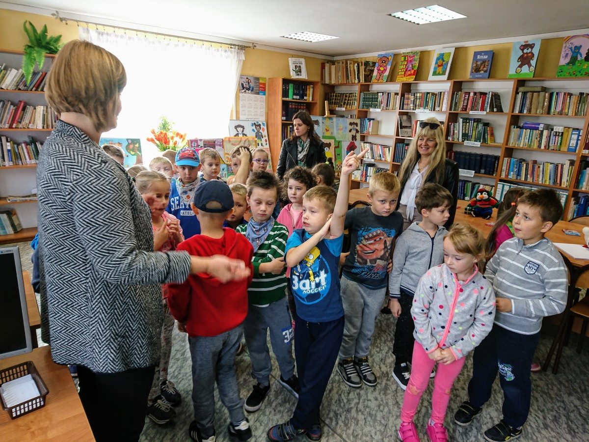 Zajęcia w bibliotece