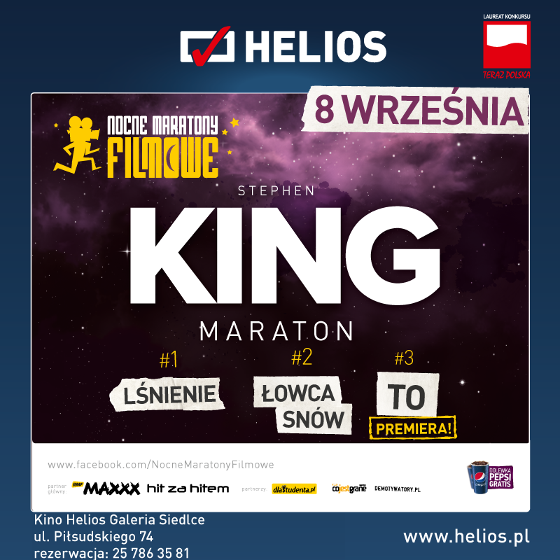 Stephen King Maraton - wygraj bilety