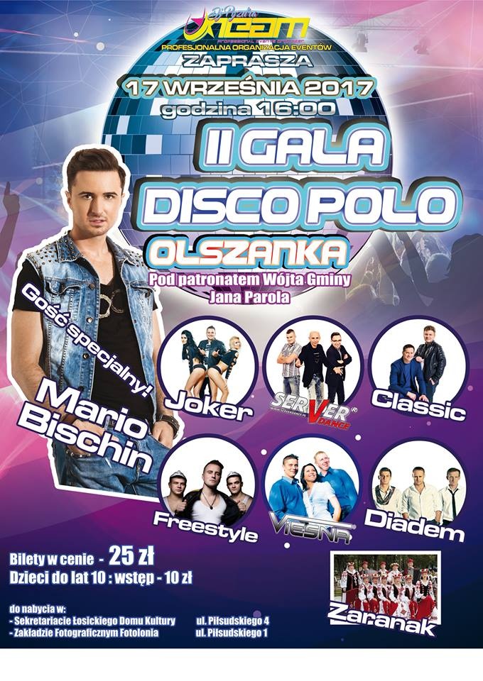 II Gala Disco Polo już wkrótce