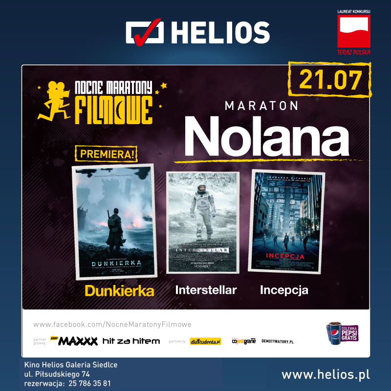 Maraton Nolana - wygraj bilety