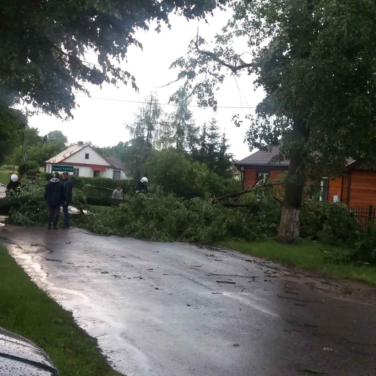 Nawałnice nad naszym powiatem