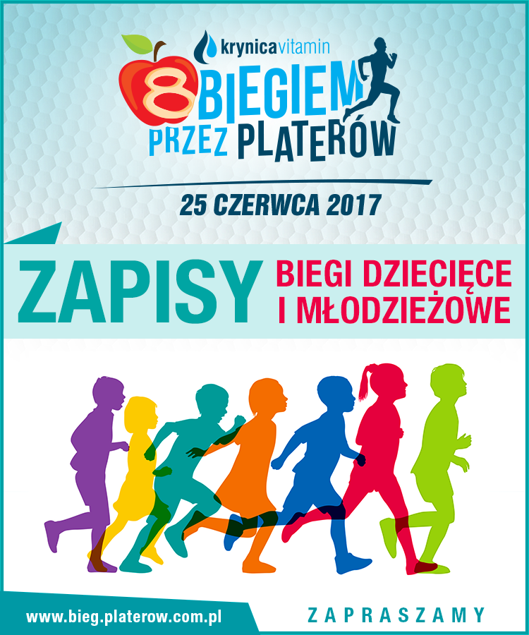 Ruszyły zapisy na Biegi Dziecięce i Młodzieżowe w ramach Biegiem przez Platerów - Podlaska Dycha