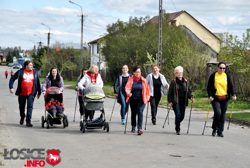 I Łosicki Bieg po Flagę oraz Rekreacyjny Marsz Nordic Walking.
