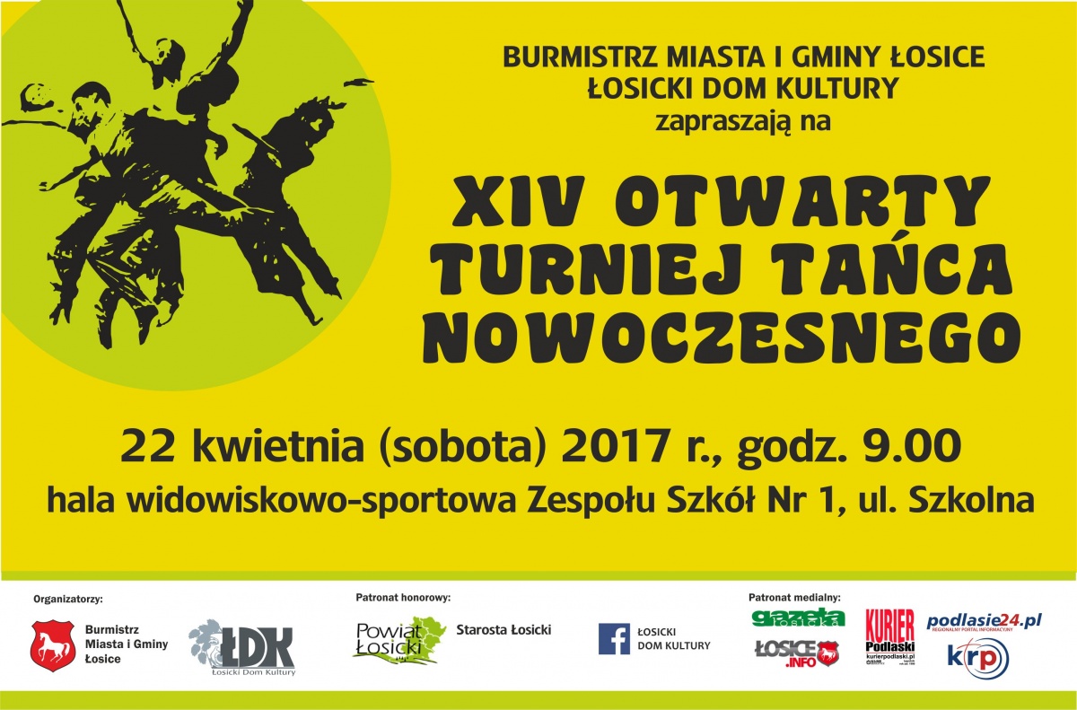 XIV Turniej Tańca Nowoczesnego