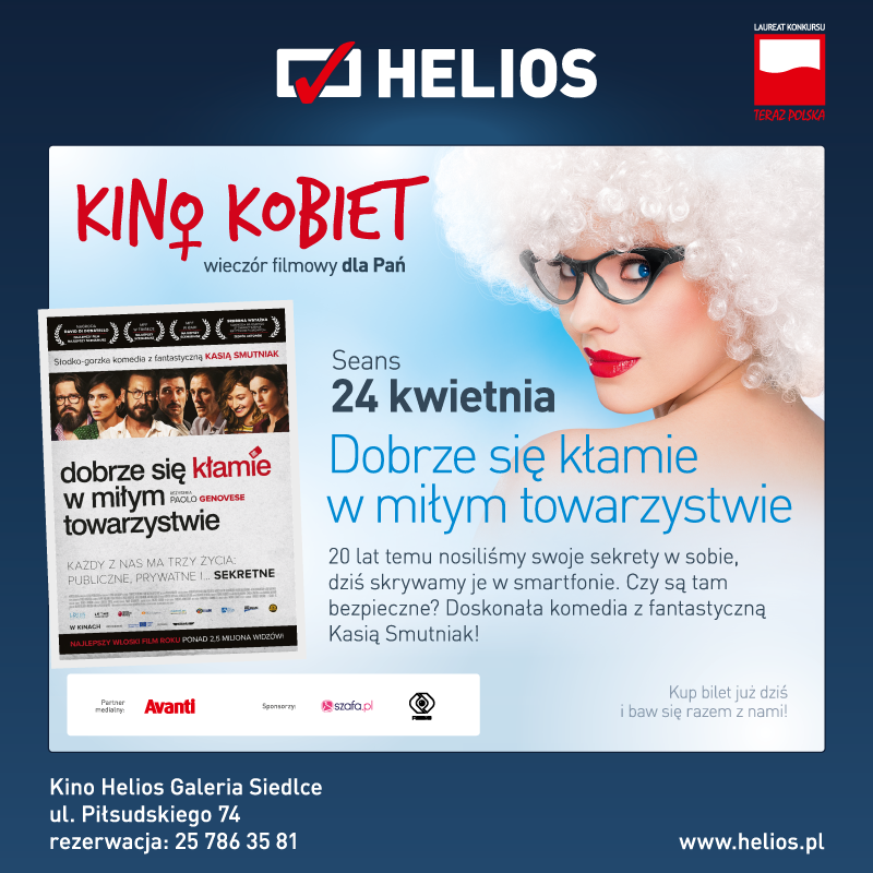 Dobrze się kłamie w miłym towarzystwie - wygraj bilety