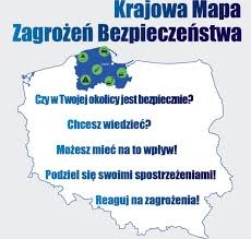 TY też możesz  zwiększyć bezpieczeństwo w swoim rejonie za pomocą Krajowej Mapy Zagrożeń Bezpieczeństwa !