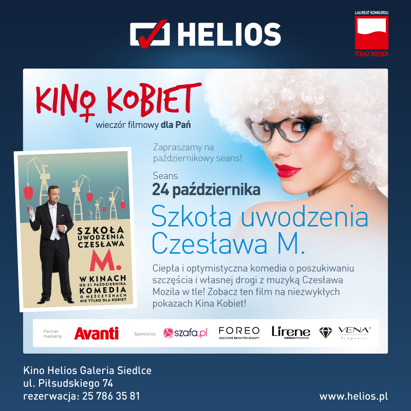 Szkoła uwodzenia Czesława M. - wygraj bilety