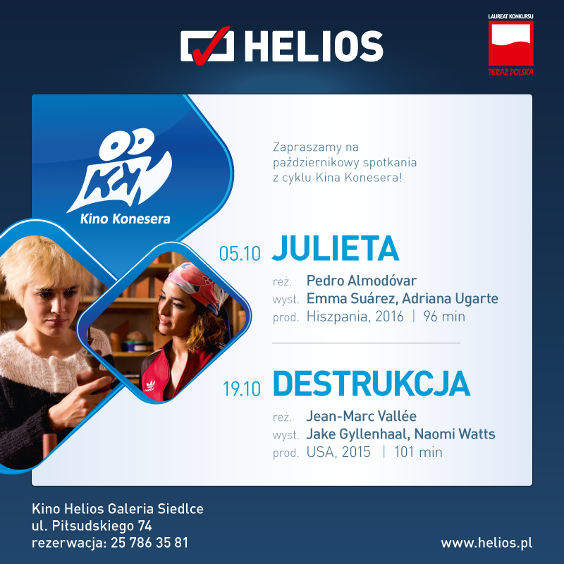 Kino Konesera - wygraj bilety