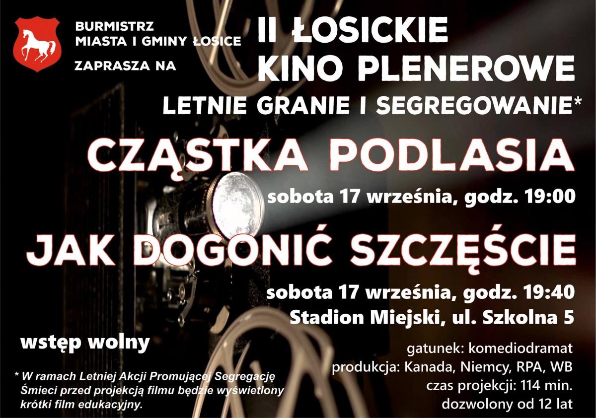 Ostatnie Łosickie Kino Plenerowe w tym sezonie
