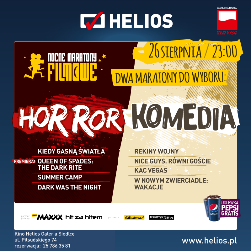 Dwa maratony filmowe - wygraj bilety